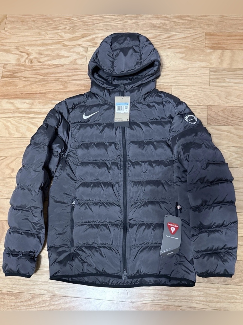 Nike Total 90 Therma-Fit Soccer Puffer Jacket Black Men’s Size Medium HV3507-010
